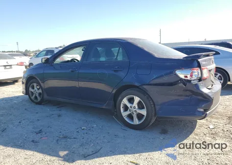 2011 Toyota Corolla Base from USA, damaged, VIN 2T1BU4EE5BC686876